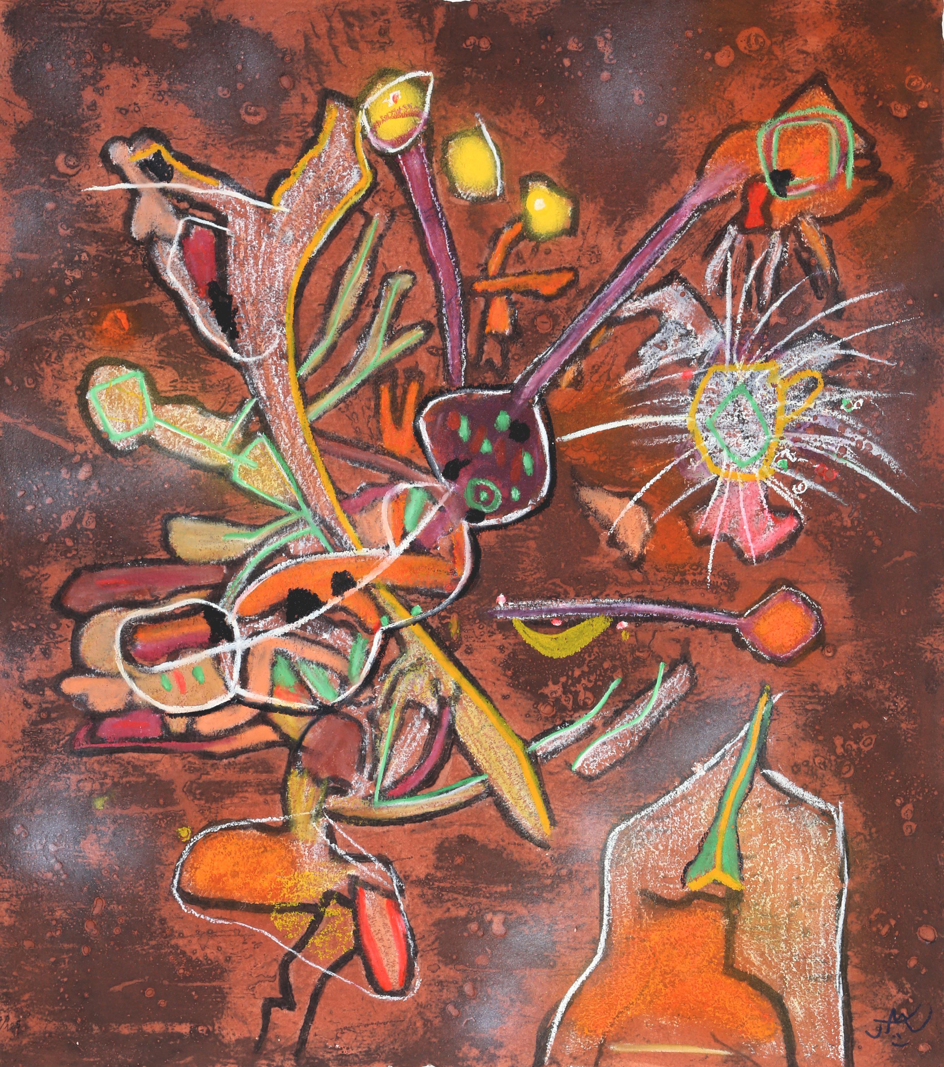 Roberto Matta Abstract Print - New-View