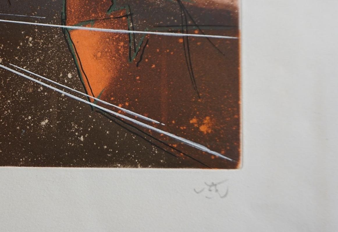 Nous ne sommes pas au monde (Une Saison en Enfer) Season in Hell - Print de Roberto Matta