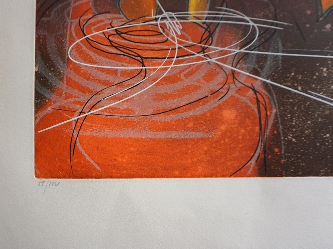 Nous ne sommes pas au monde (Une Saison en Enfer) Season in Hell - Surréalisme Print par Roberto Matta