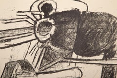 Onze formes du doute III, Surrealist Lithograph by Roberto Matta