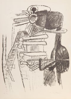 Onze formes du doute III, Surrealist Lithograph by Roberto Matta