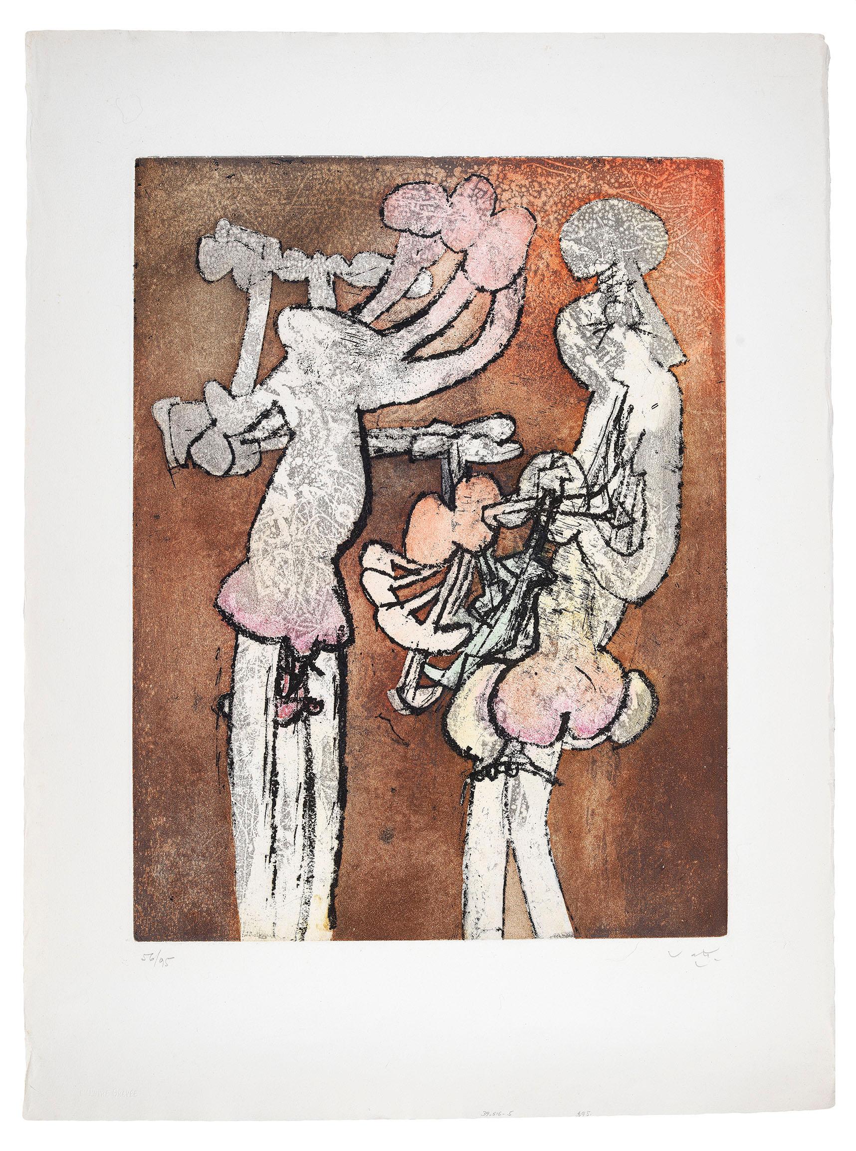 Roberto Matta - Personnages III For Sale at 1stDibs | chloe matta