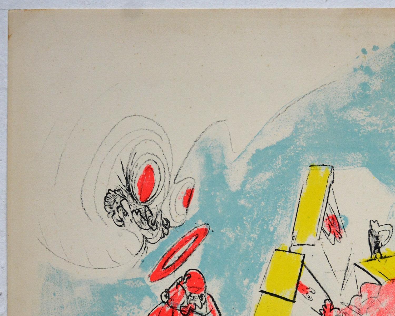 Roberto Matta (Chile, 1911-2002)
'Hecatomb of the Bulls V', 1971
lithograph on paper Velin Arches 300 g.
19.7 x 25.6 in. (50 x 64.9 cm.)
Edition of 100
Regular condition
Unframed



