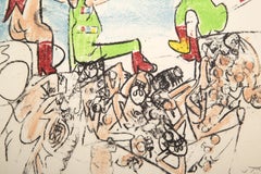 Sans Titre, Modern Lithograph by Roberto Matta