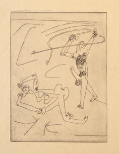 The New School, Surrealist Suite of 10 etchings by Roberto Matta