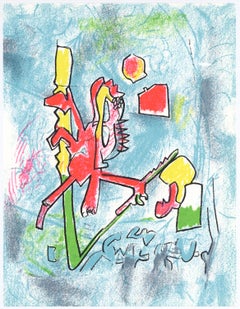 "T'ou't se tient" original lithograph