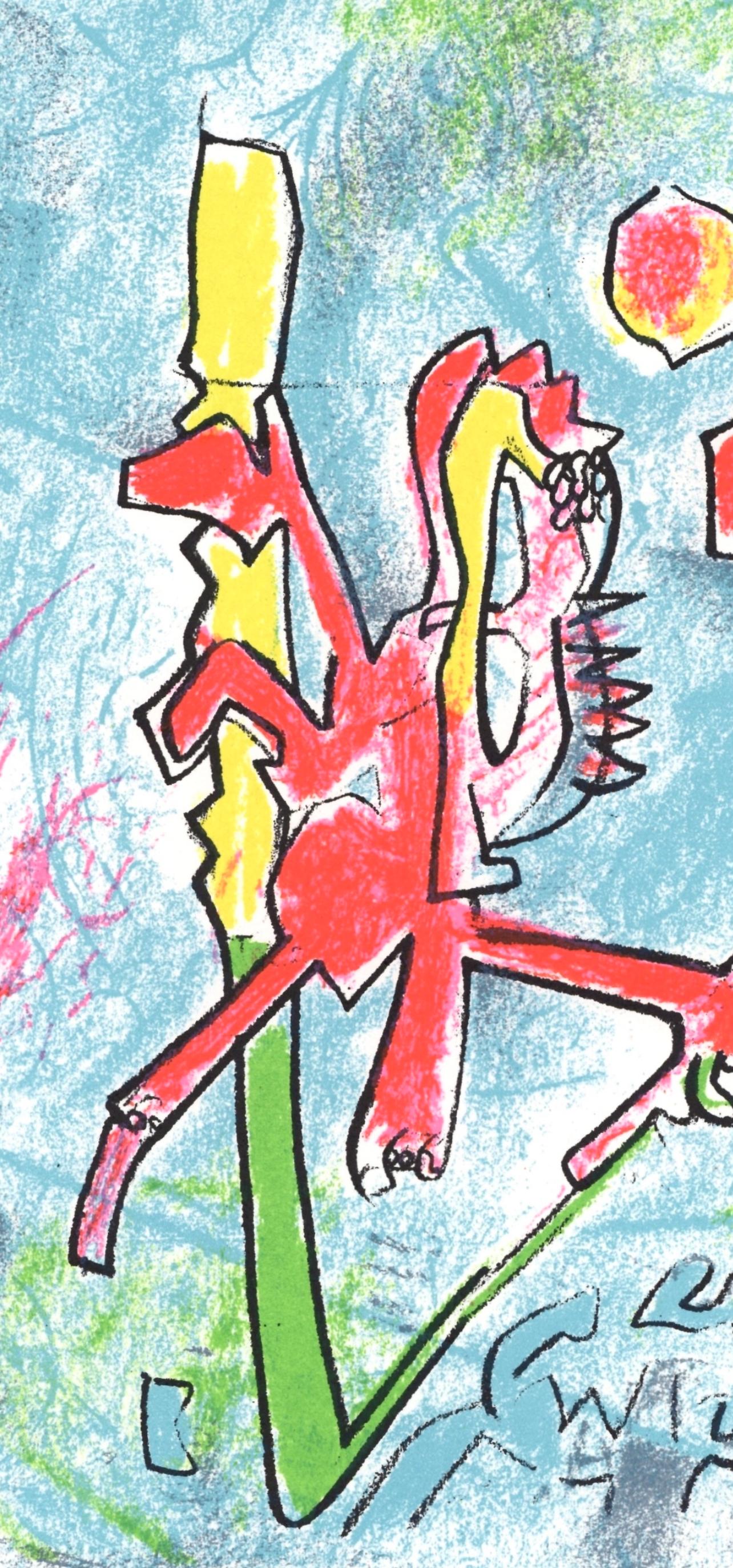 T'ou't se tient, Société internationale d'art XXe siècle – Print von Roberto Matta