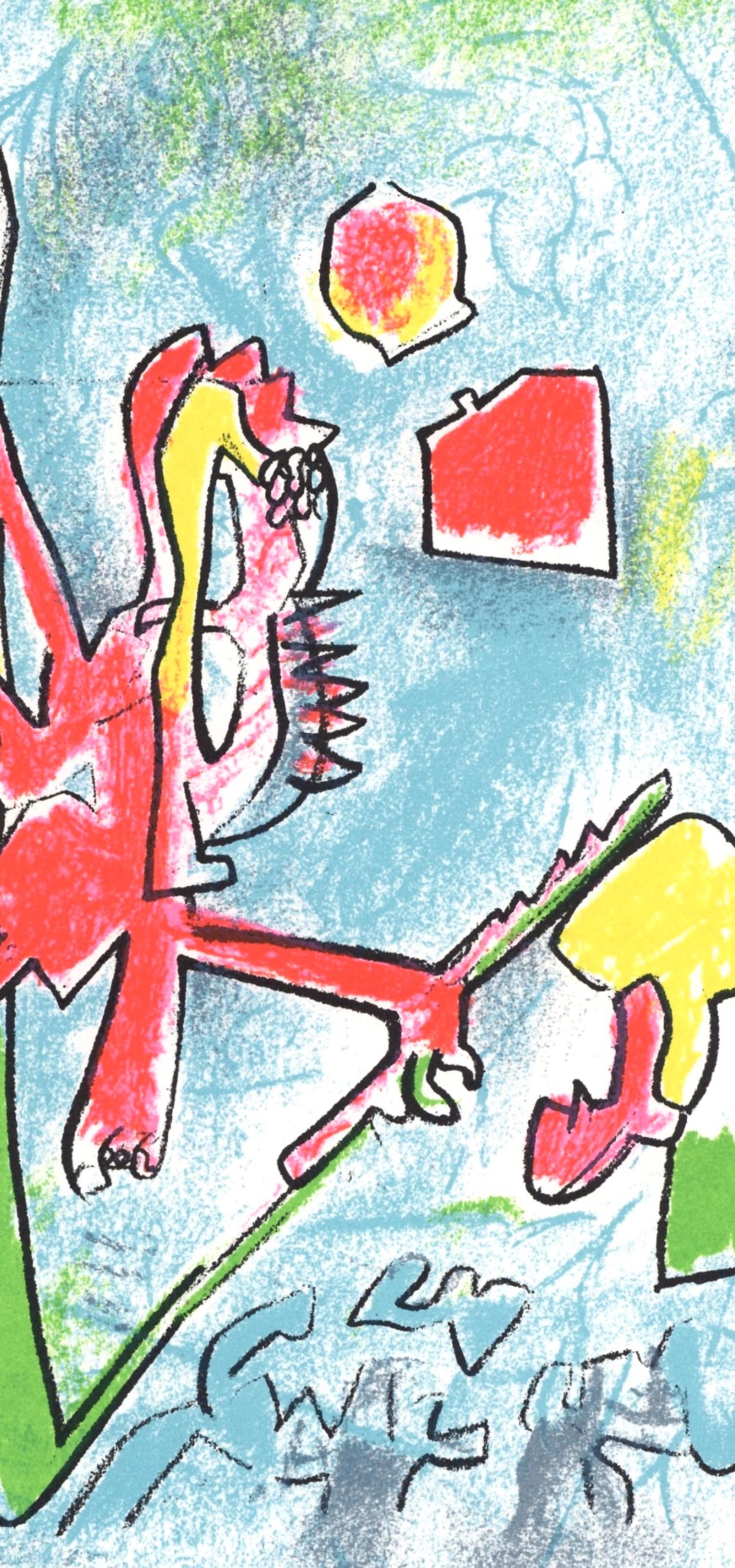 T'ou't se tient, Société internationale d'art XXe siècle (Surrealismus), Print, von Roberto Matta