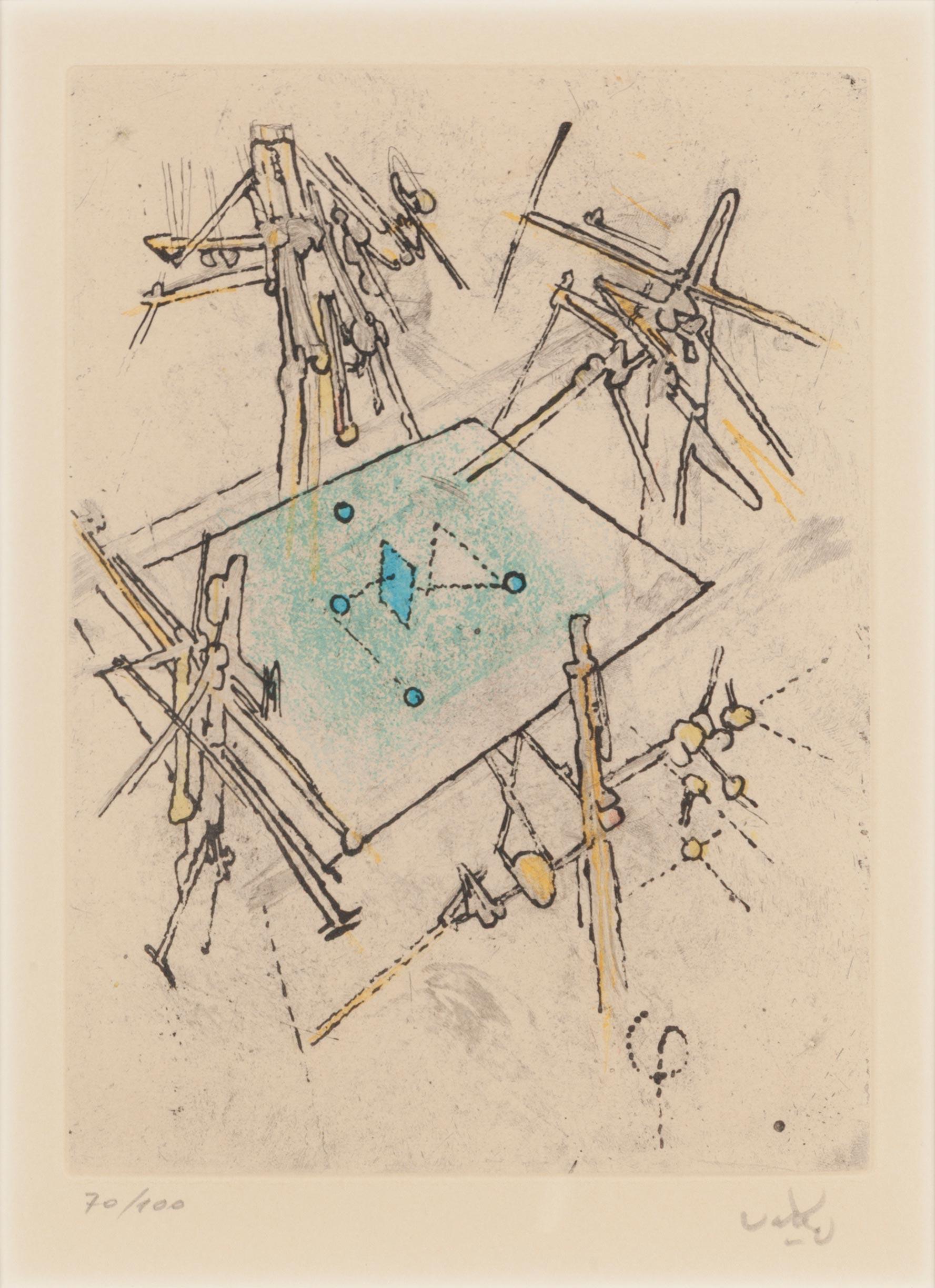 Untitled (11) - Print by Roberto Matta