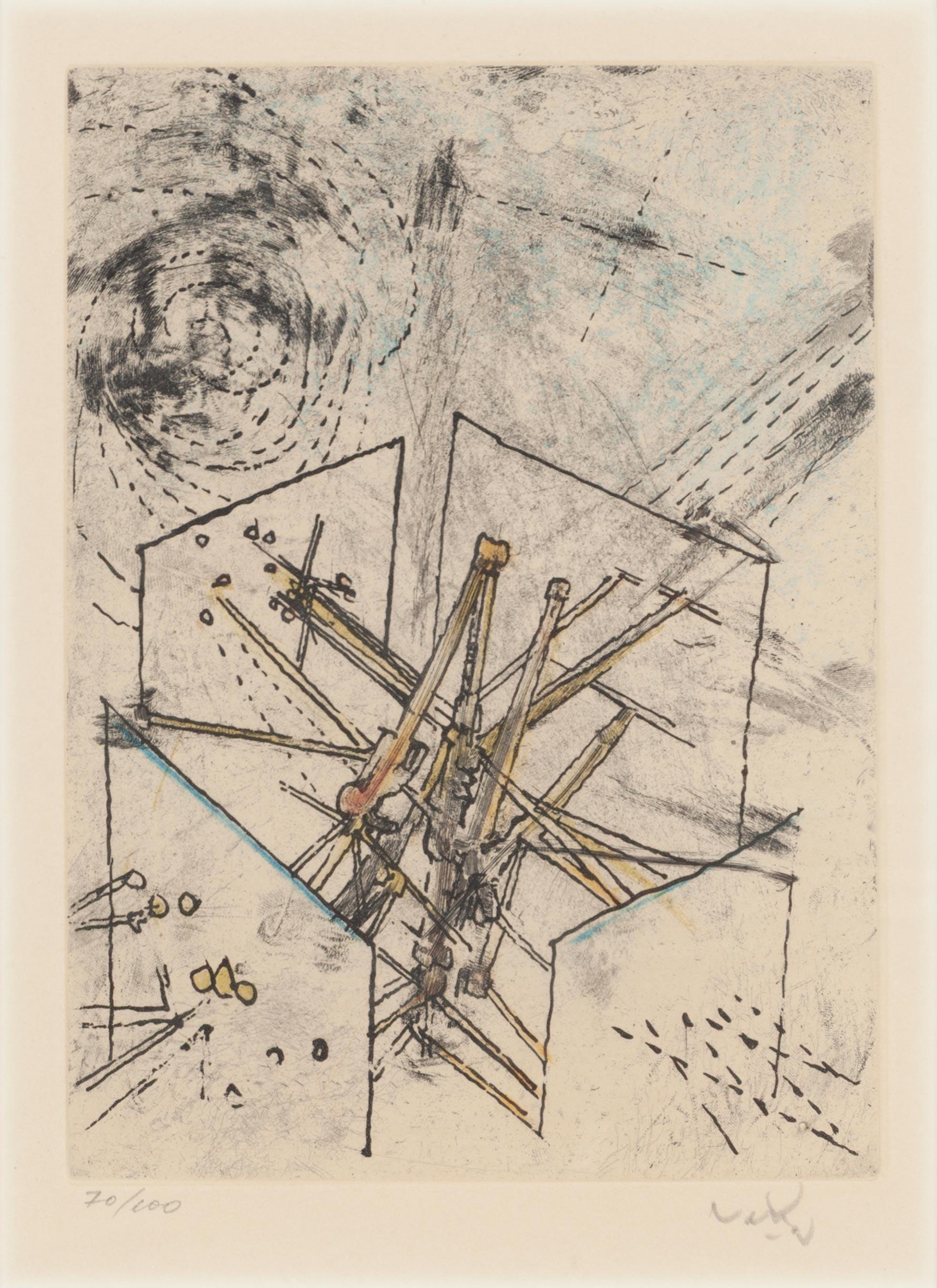 Untitled (12) - Print by Roberto Matta