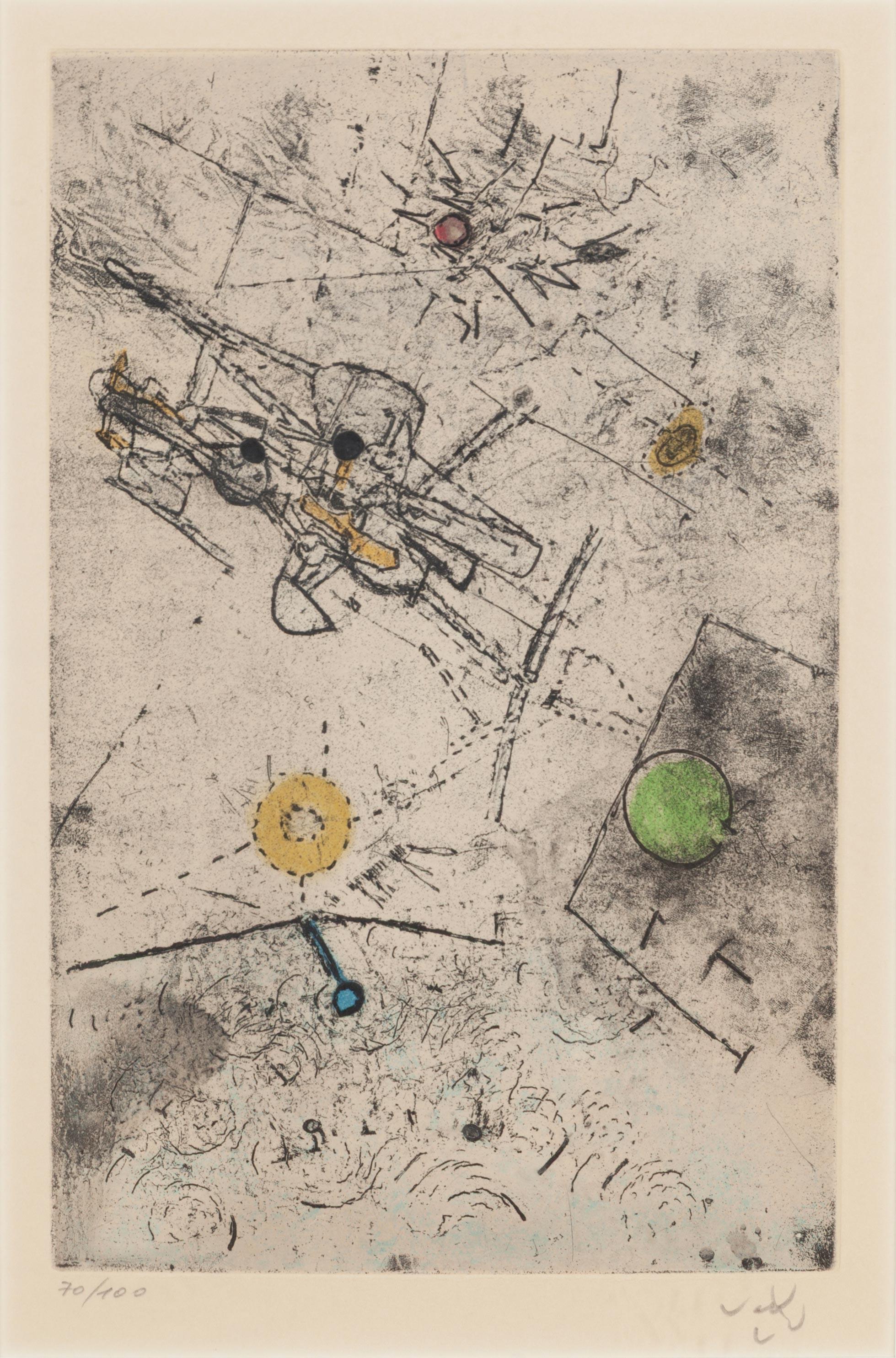 Untitled (13) - Print by Roberto Matta