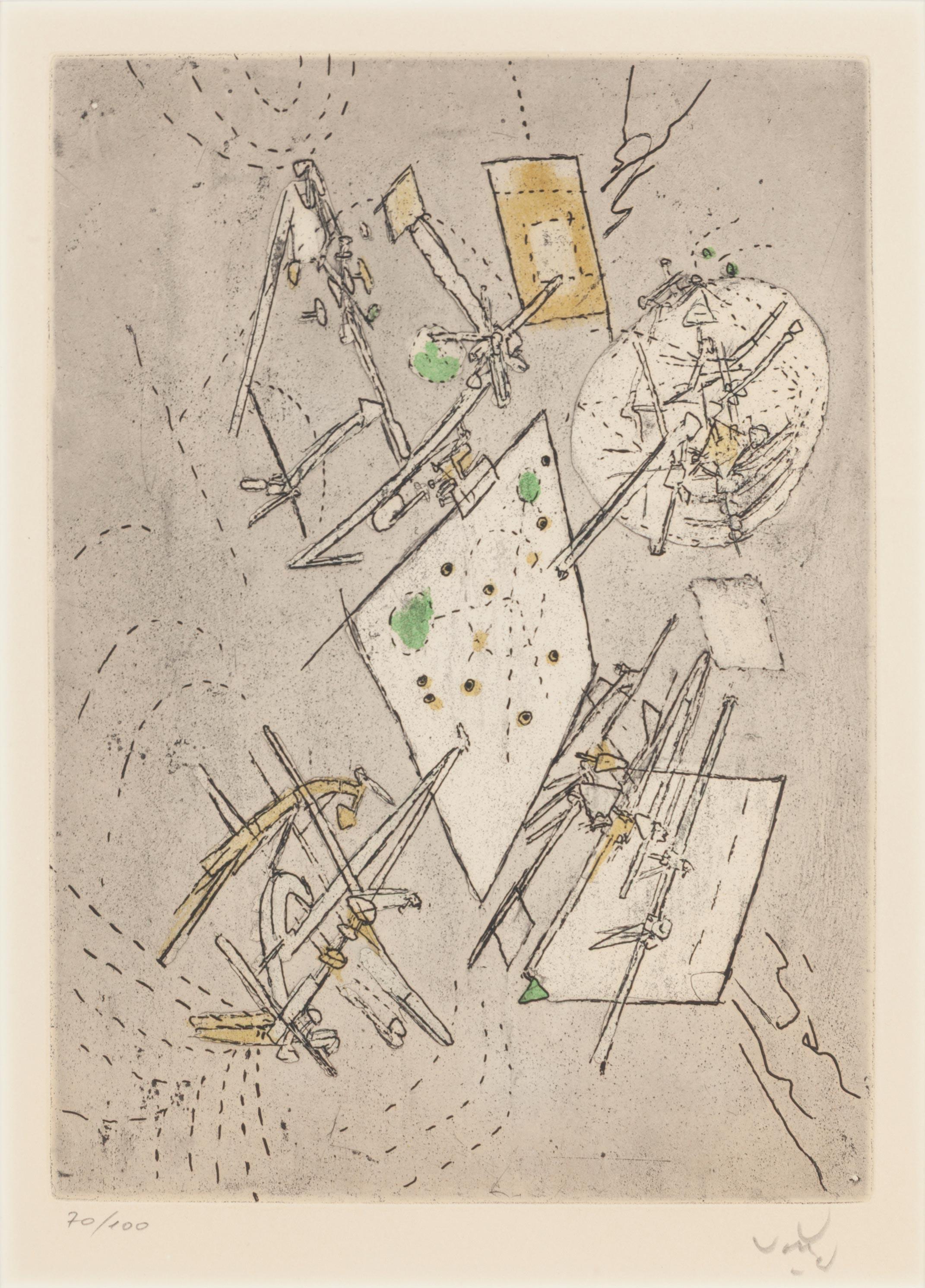 Untitled (7) - Print by Roberto Matta