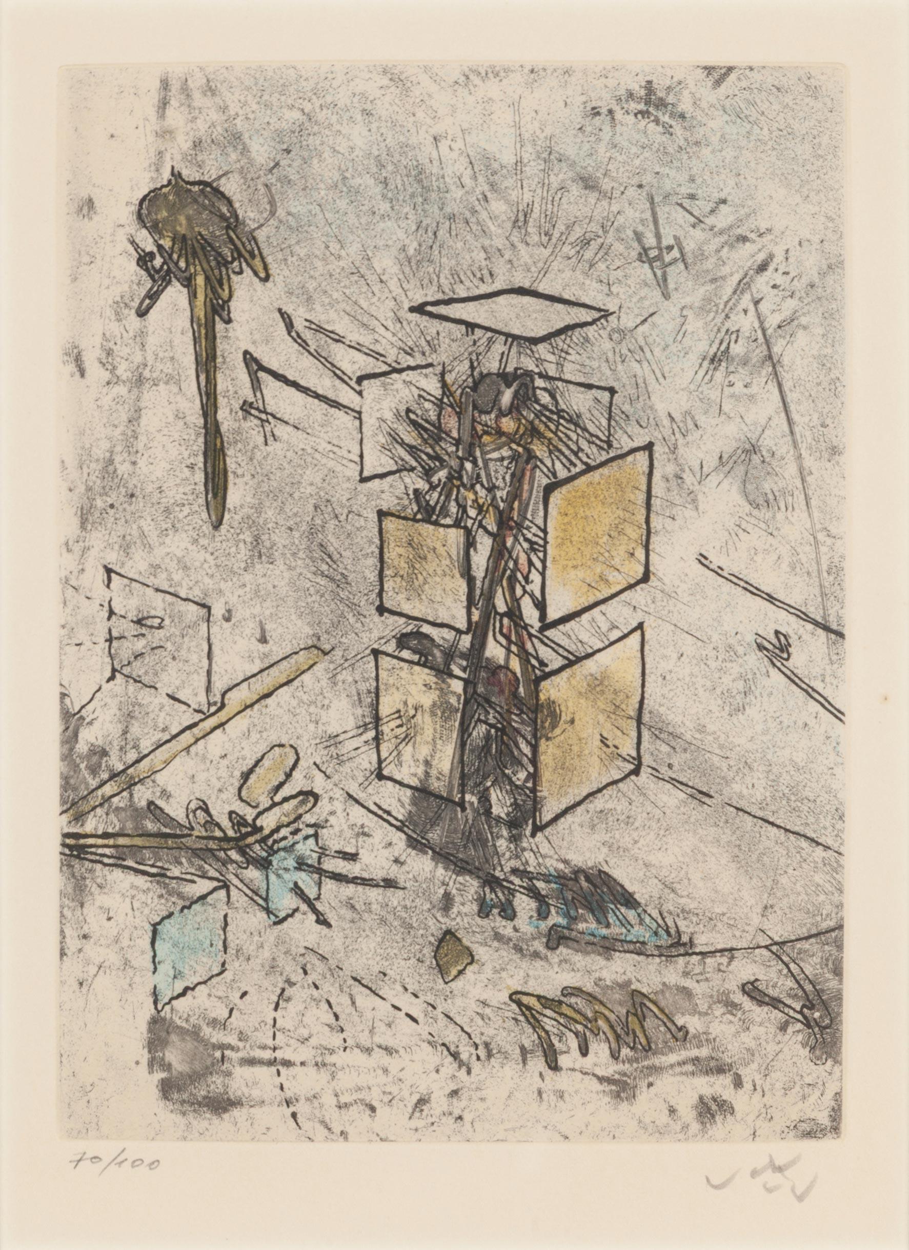 Untitled (8) - Print by Roberto Matta