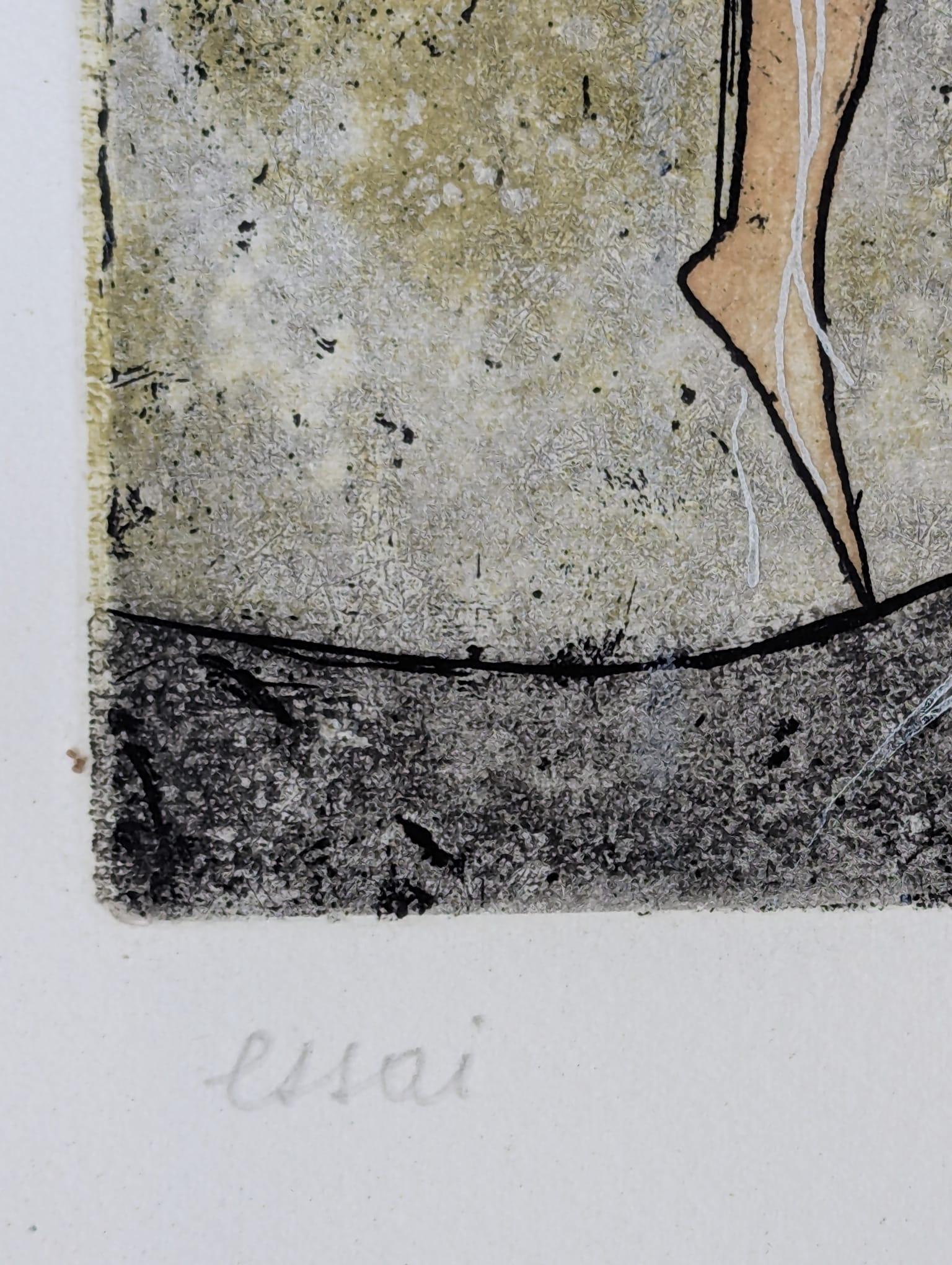 Unbenannt – Print von Roberto Matta