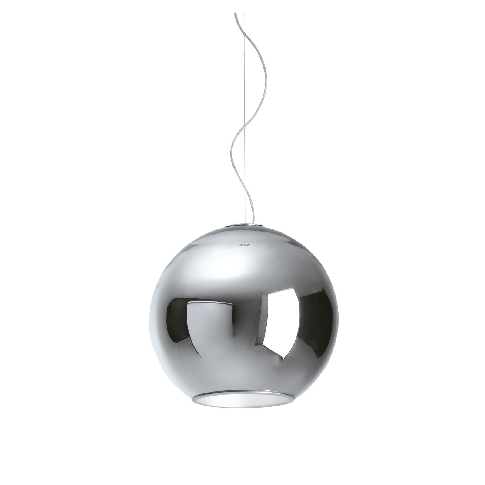 Italian Roberto Menghi Fontana Arte Small Globo di Luce Suspension Lamp, Designed 1968 For Sale