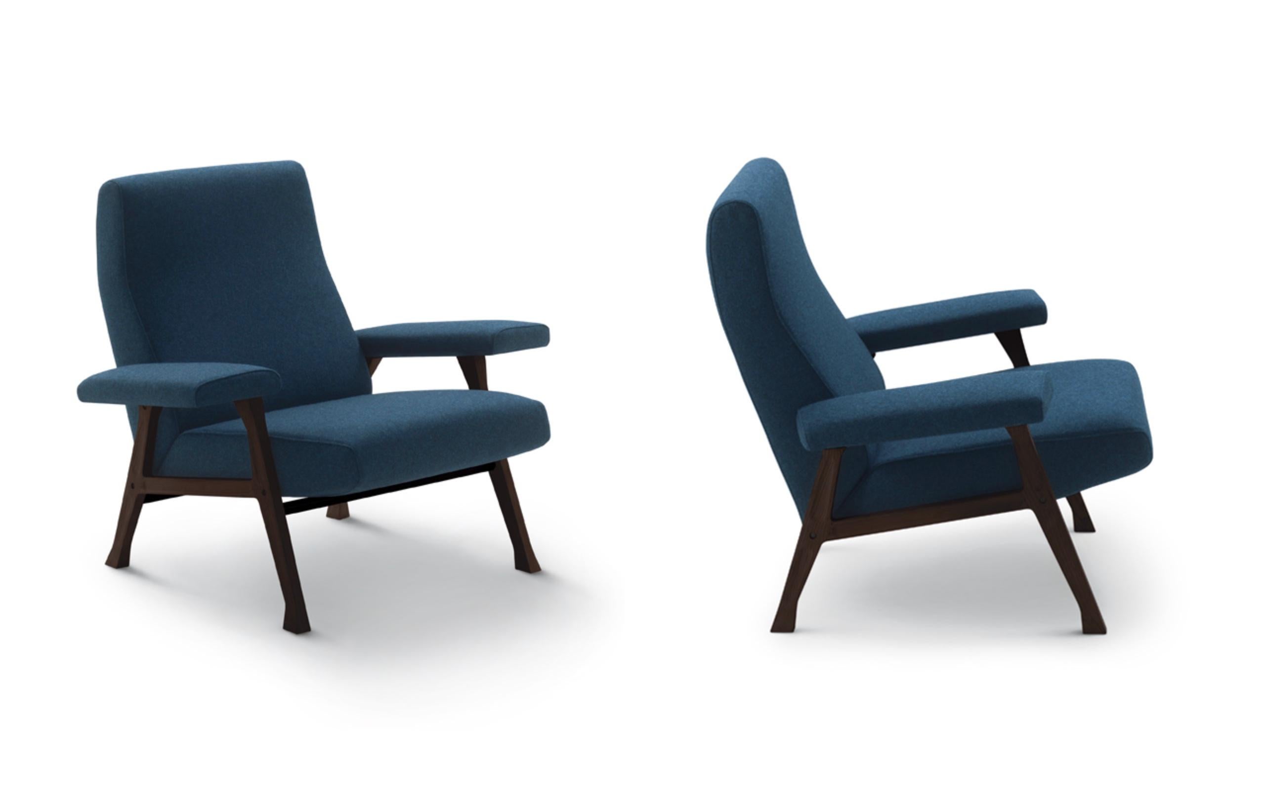Roberto Menghi 'Hall' Lounge Chair for Arflex 1958 For Sale 3
