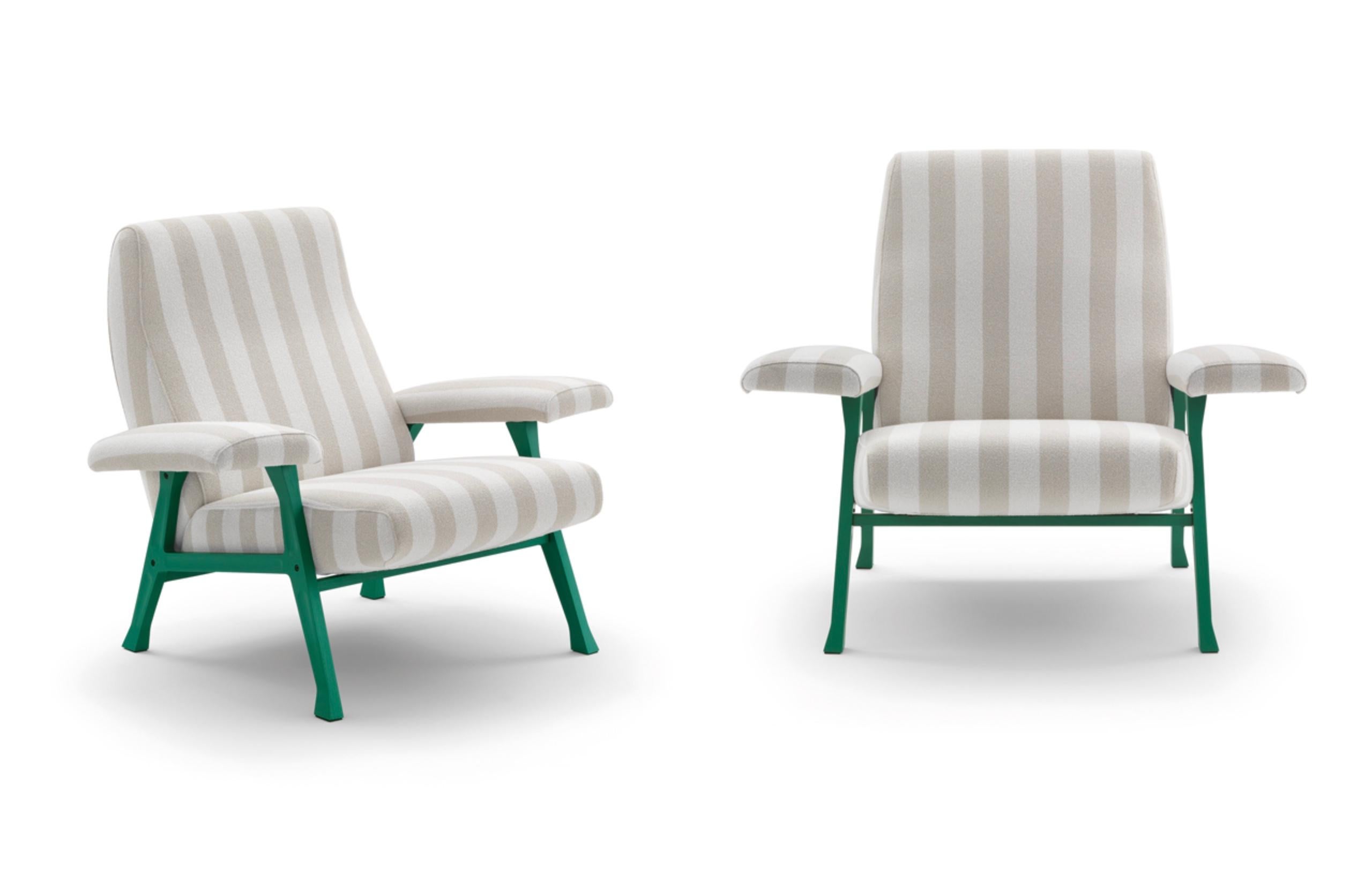 Roberto Menghi 'Hall' Lounge Chair for Arflex 'Capsule Collection' 1958 For Sale 6