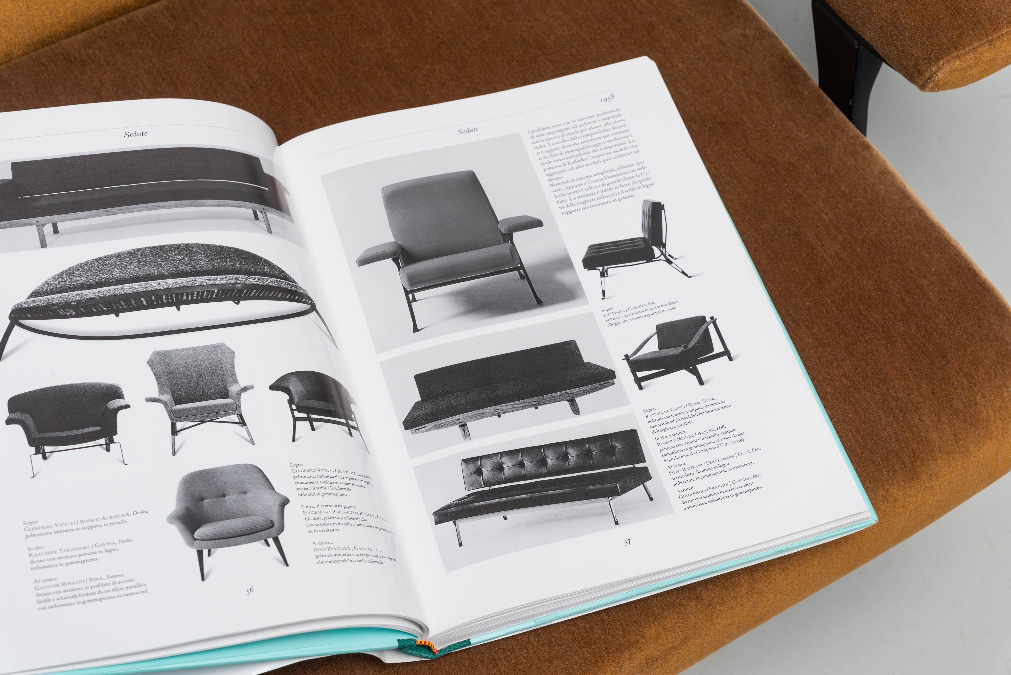 Roberto Menghi Hall sedie lounge Arflex Italia 1958 in vendita 8