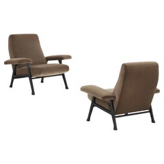 Roberto Menghi Pair of 'Hall' Lounge Chairs for Arflex 1958