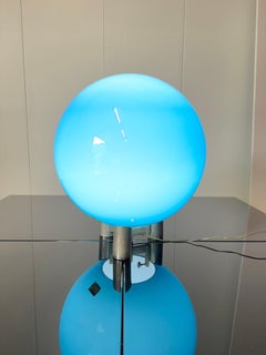 Roberto Menghi, Rare table lamp, prod. Venini, 1968