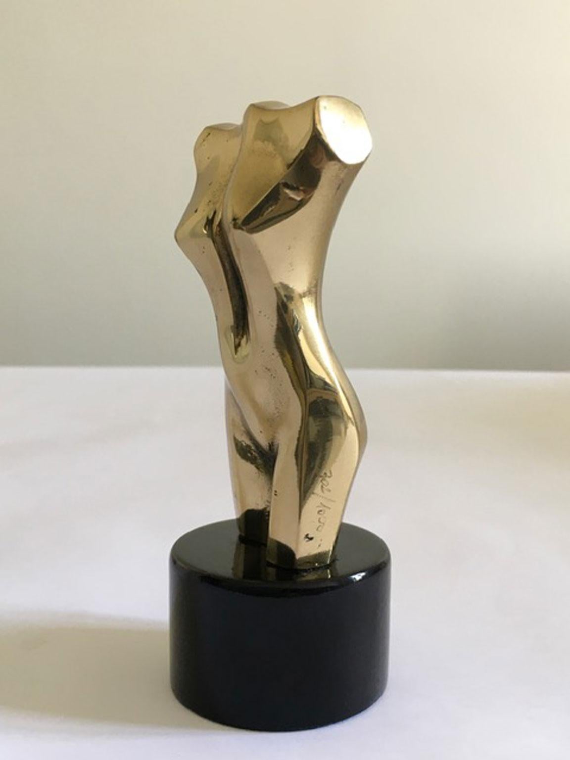 1980 Italien Spätes 20. Jahrhundert Bronze Mehrfachbüste Sie (Postmoderne), Sculpture, von Roberto Nanut