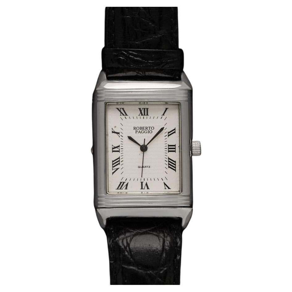 Roberto Paggio Reversible (Reverso) Watch - Owned 
Worn By Harry Bellafonte For Sale