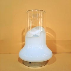 Roberto Pamio, Leucos, italian murano glass table light, 1970