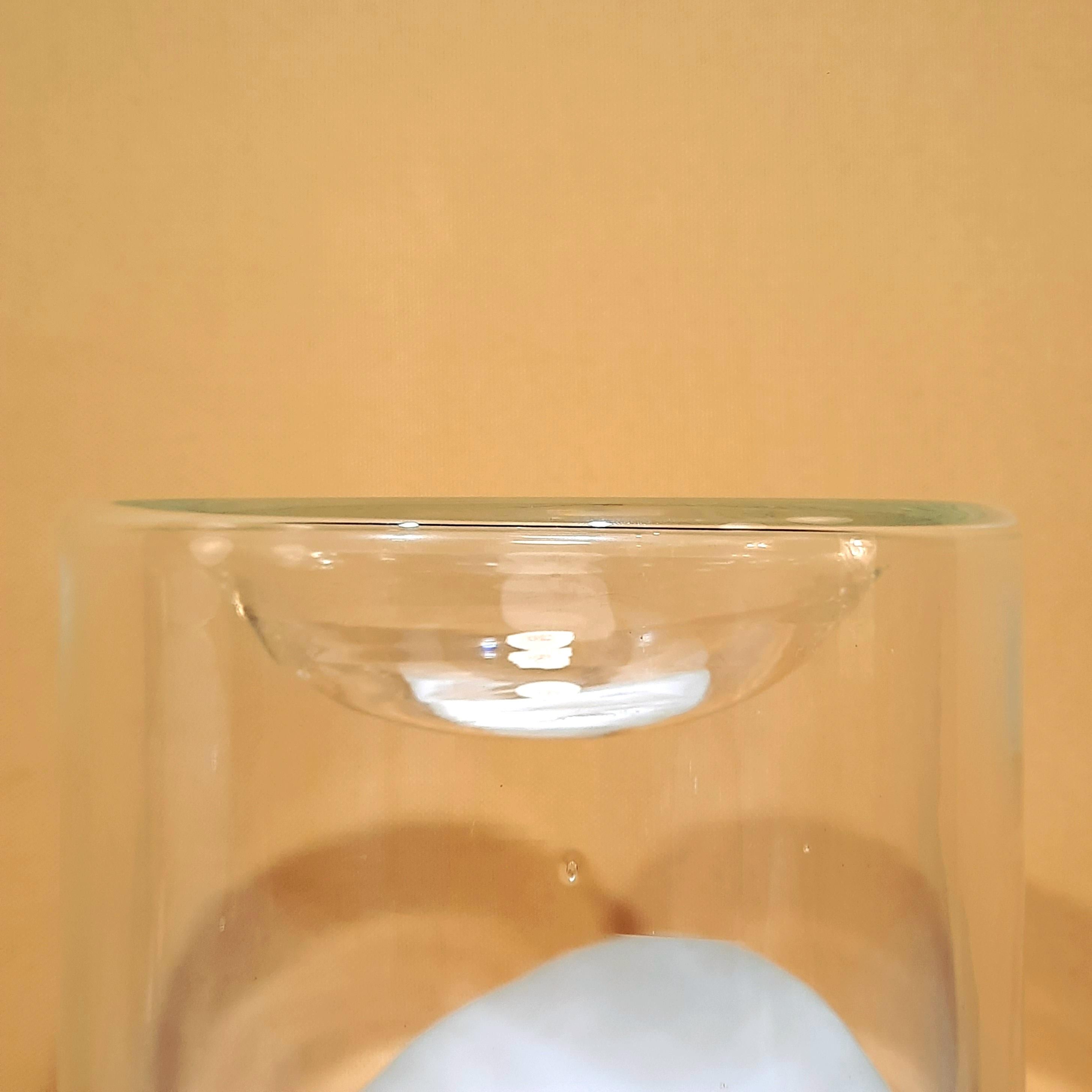 Roberto Pamio, Leucos, lámpara de mesa italiana de cristal de murano, 1970 en venta 1