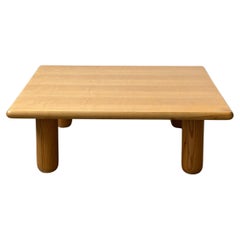 Retro Roberto Pamio Oak Coffee Table