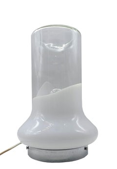 Roberto Pamio für Leucos Tischleuchte aus Muranoglas, Italien 1970er Jahre