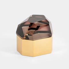 Roberto Rida 'Diamante Murano' Large Glass Box