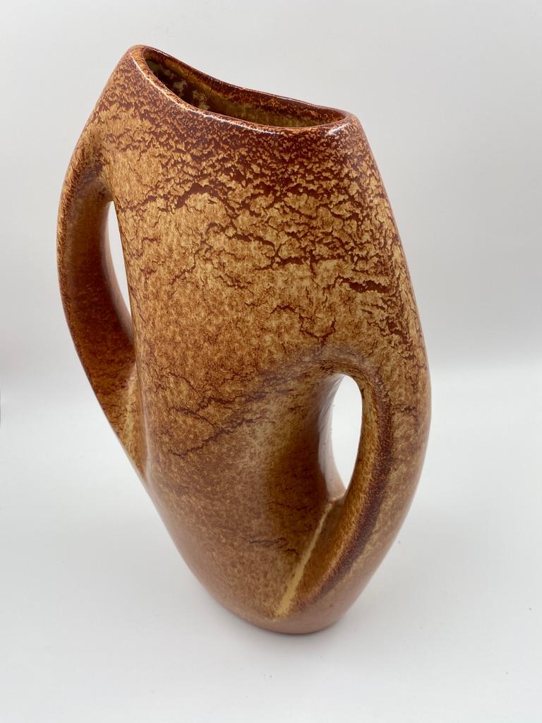 Roberto Rigon ceramic vase for Bertoncello Ceramiche D'Arte - Italy For Sale 4