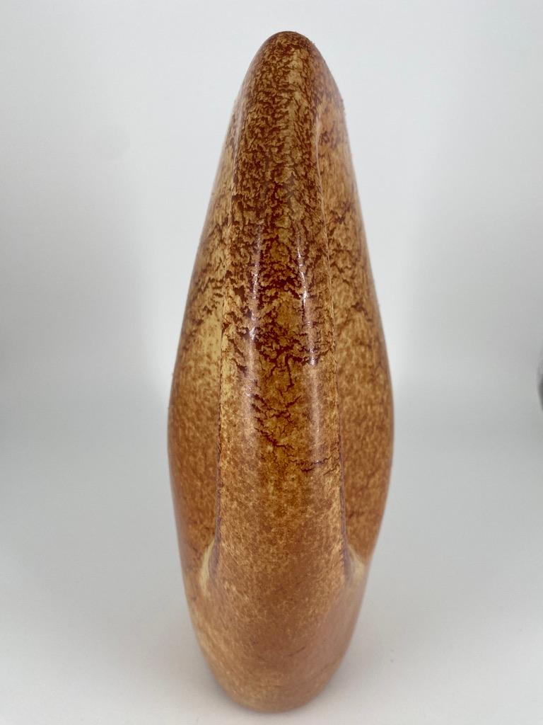 Mid-20th Century Roberto Rigon ceramic vase for Bertoncello Ceramiche D'Arte - Italy For Sale