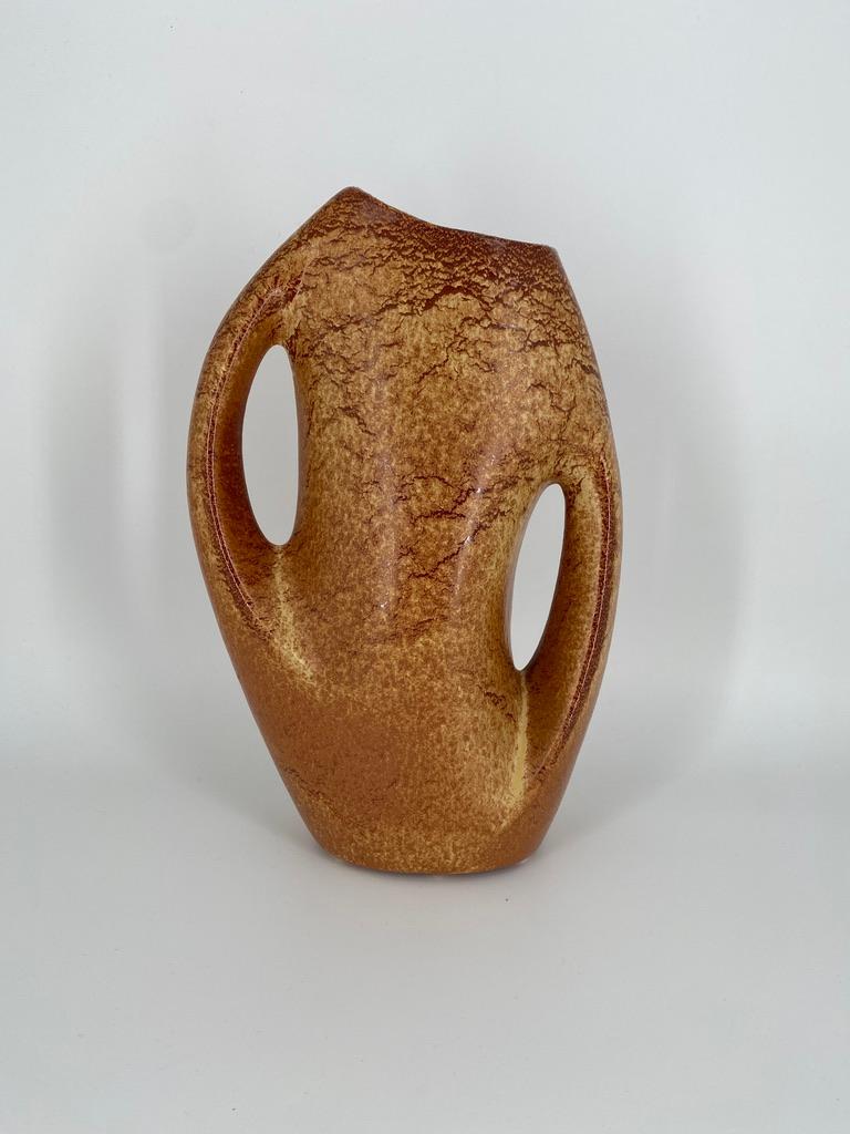 Roberto Rigon ceramic vase for Bertoncello Ceramiche D'Arte - Italy For Sale 1