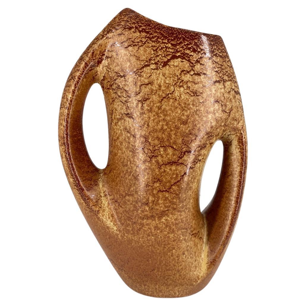 Roberto Rigon ceramic vase for Bertoncello Ceramiche D'Arte - Italy For Sale