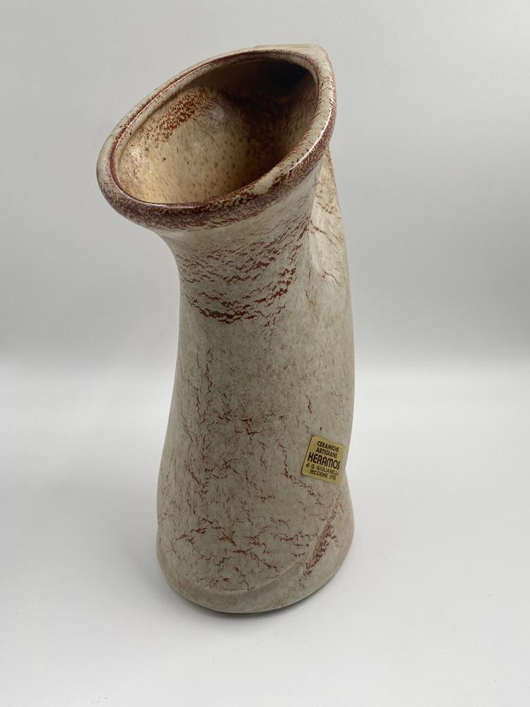Mid-Century Modern Roberto Rigon for Bertoncello Ceramiche D'Arte- Italy 