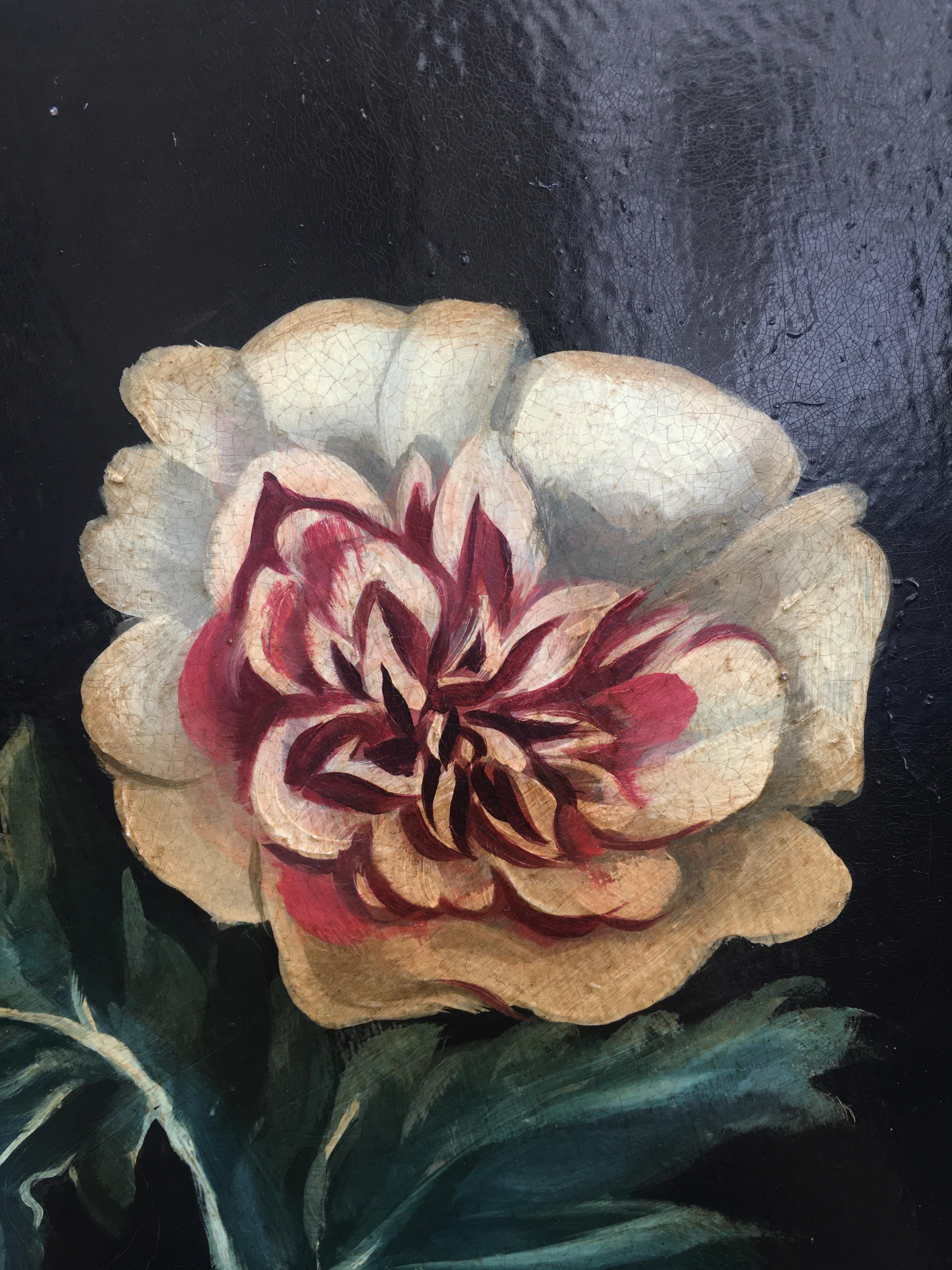FLEURS - Roberto Suraci - Nature morte Huile sur toile Peinture italienne en vente 7