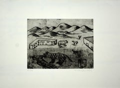 Roberto Turnbull, ¨Untitled¨, Aquatint, 21.3x29.7 in