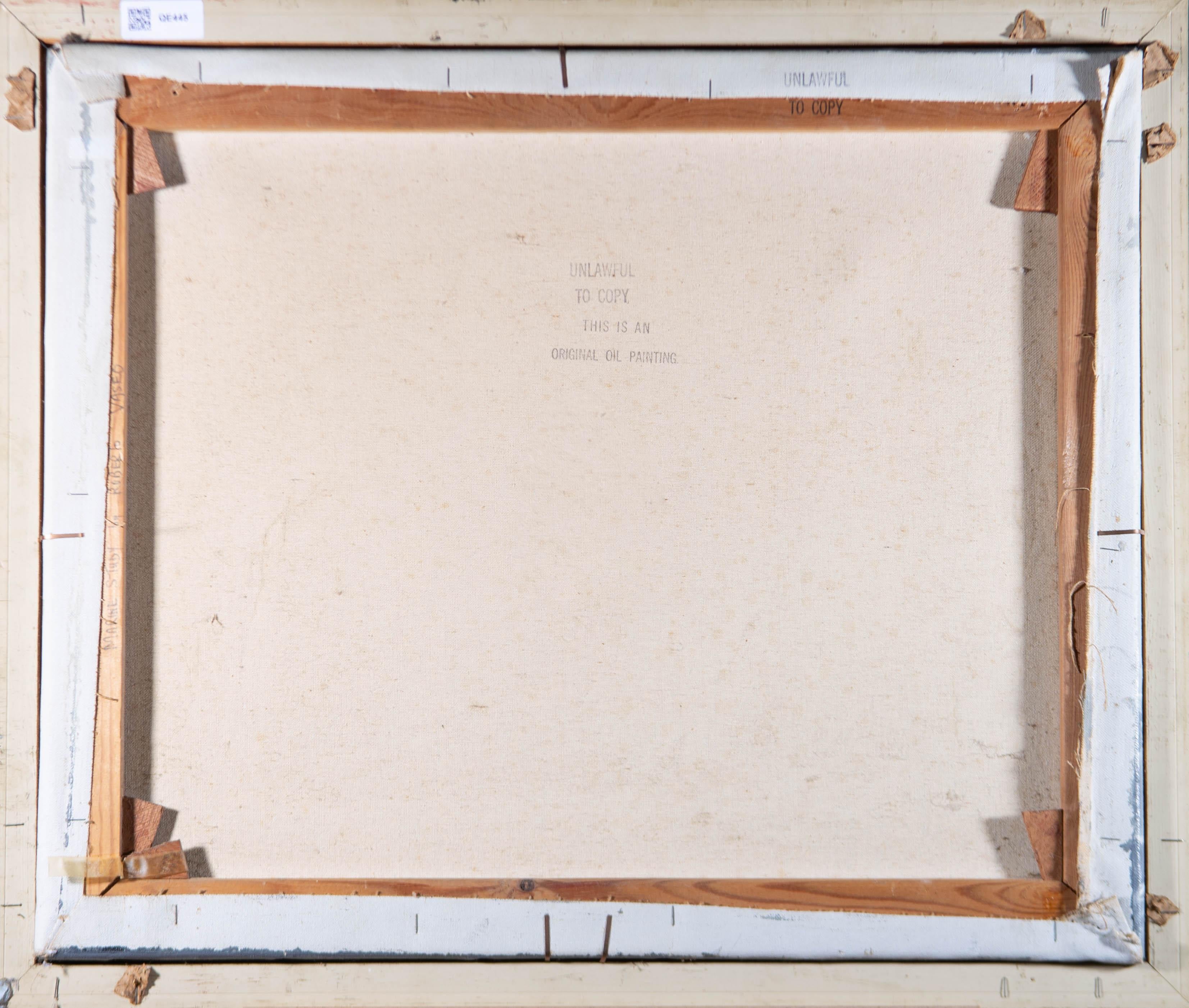 Des mouettes blanches émergent de l'arrière-plan sombre de cette étude impressionniste d'un clipper.

L'œuvre est signée dans le coin inférieur gauche et est bien présentée dans un cadre en bois doré et moulé.

Sur toile sur châssis.