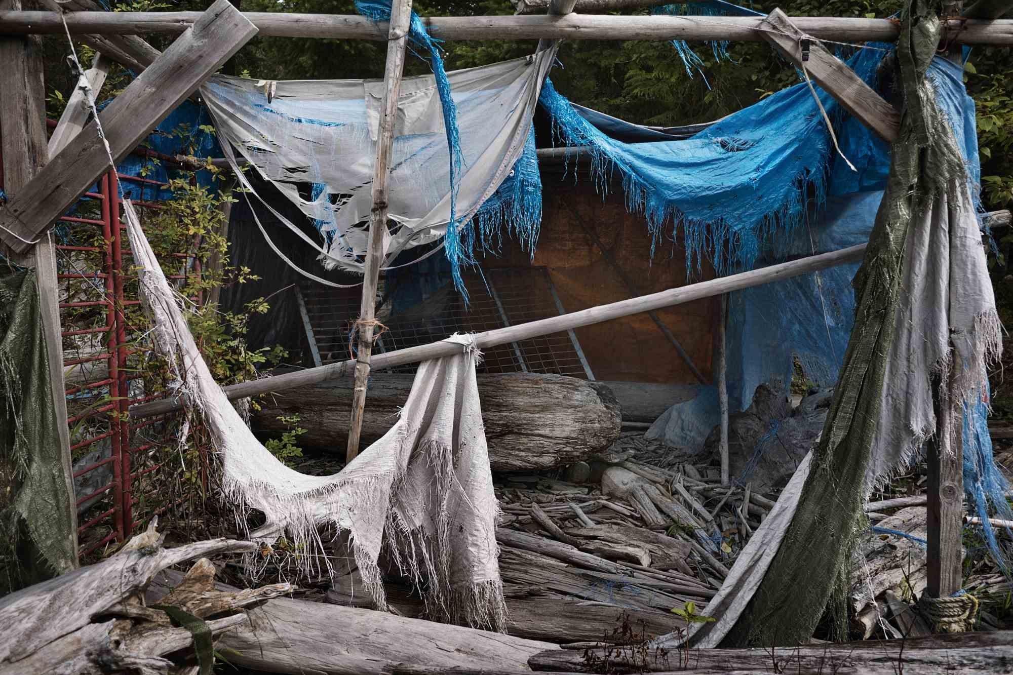 Native fisherman shelter by lake Lilloet, in the middle of Mount Currie, Indian Reservation, British Columbia, Canada. Digital camera, Hahnemule photo rag digital print.

Solo exhibitions
2016-2017 – Rome (Italy), Museo delle Civiltà – Museo