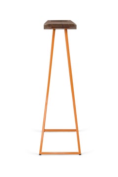 Sgabello da bar Roberts Noce Arancione