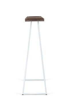 Tabouret de bar Roberts en noyer blanc
