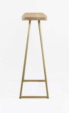 Taburete de mostrador Roberts Arce Oro Brillante