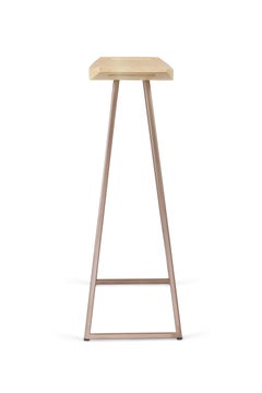 Roberts Counter Stool Maple Rose Copper