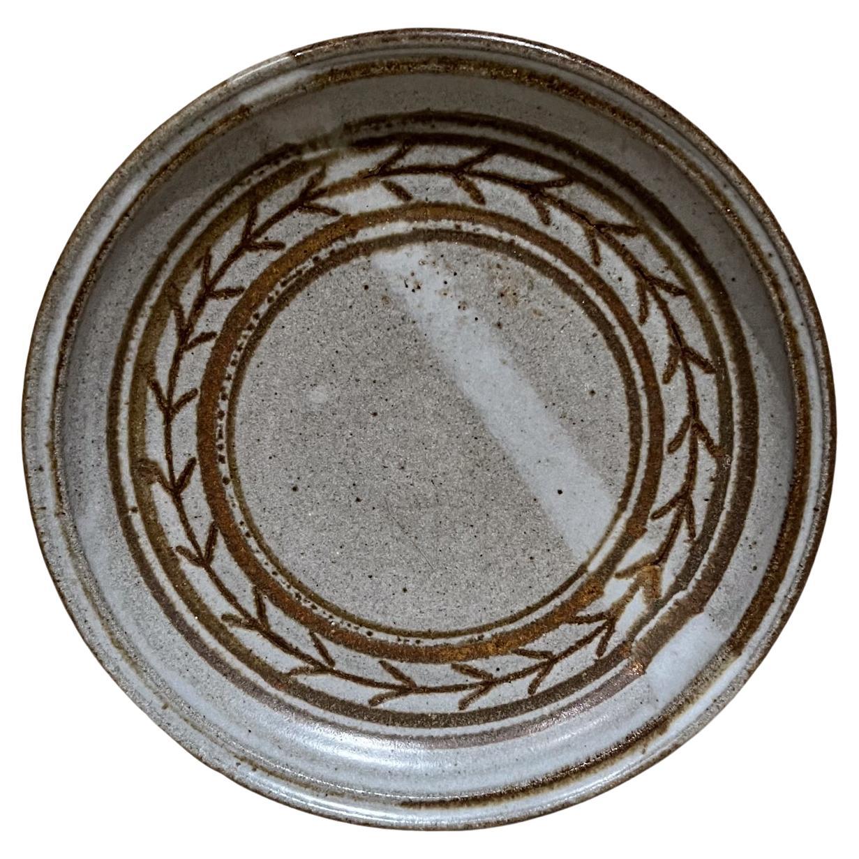 Roberts & Shaw Art Pottery Glazed Stoneware Platter For Sale
