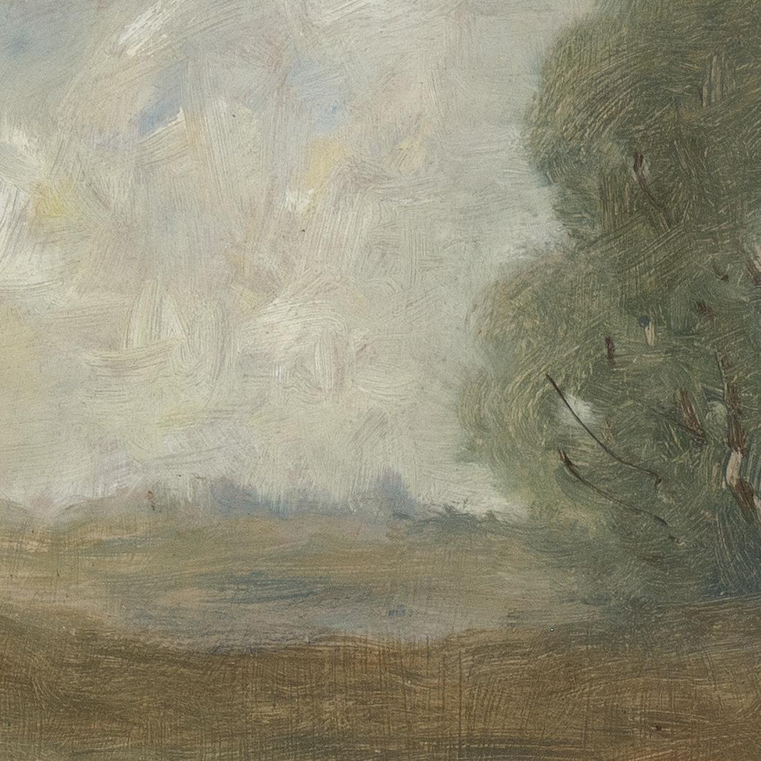 Paisaje: las tierras altas del artista de Massachusetts Robertson Mygatt - Painting de Robertson K. Mygatt