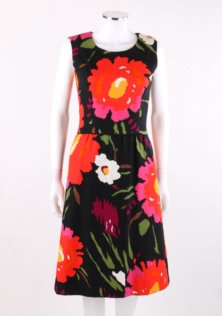 ROBES H.B.Z. Switzerland for Marshall Field's and Co. c.1960s Floral