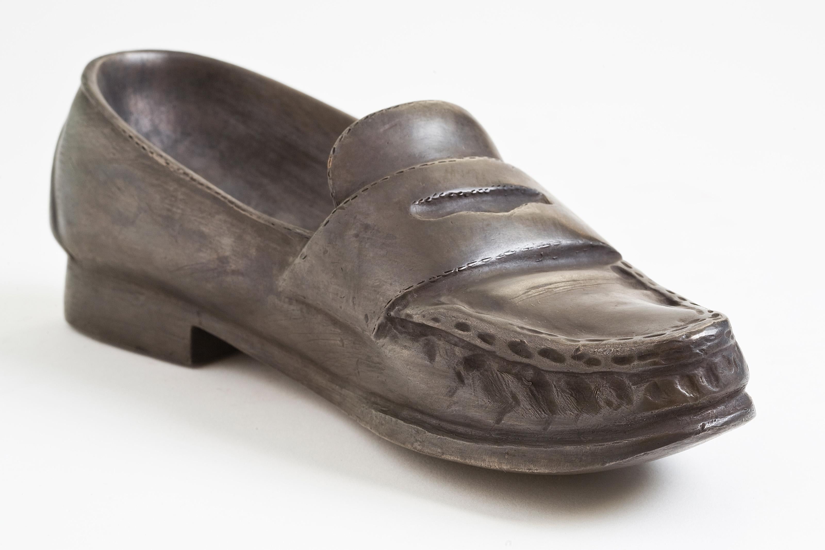 My Favorite Shoe (Loafer), Pop Art Bronze sculpture by Robin Antar