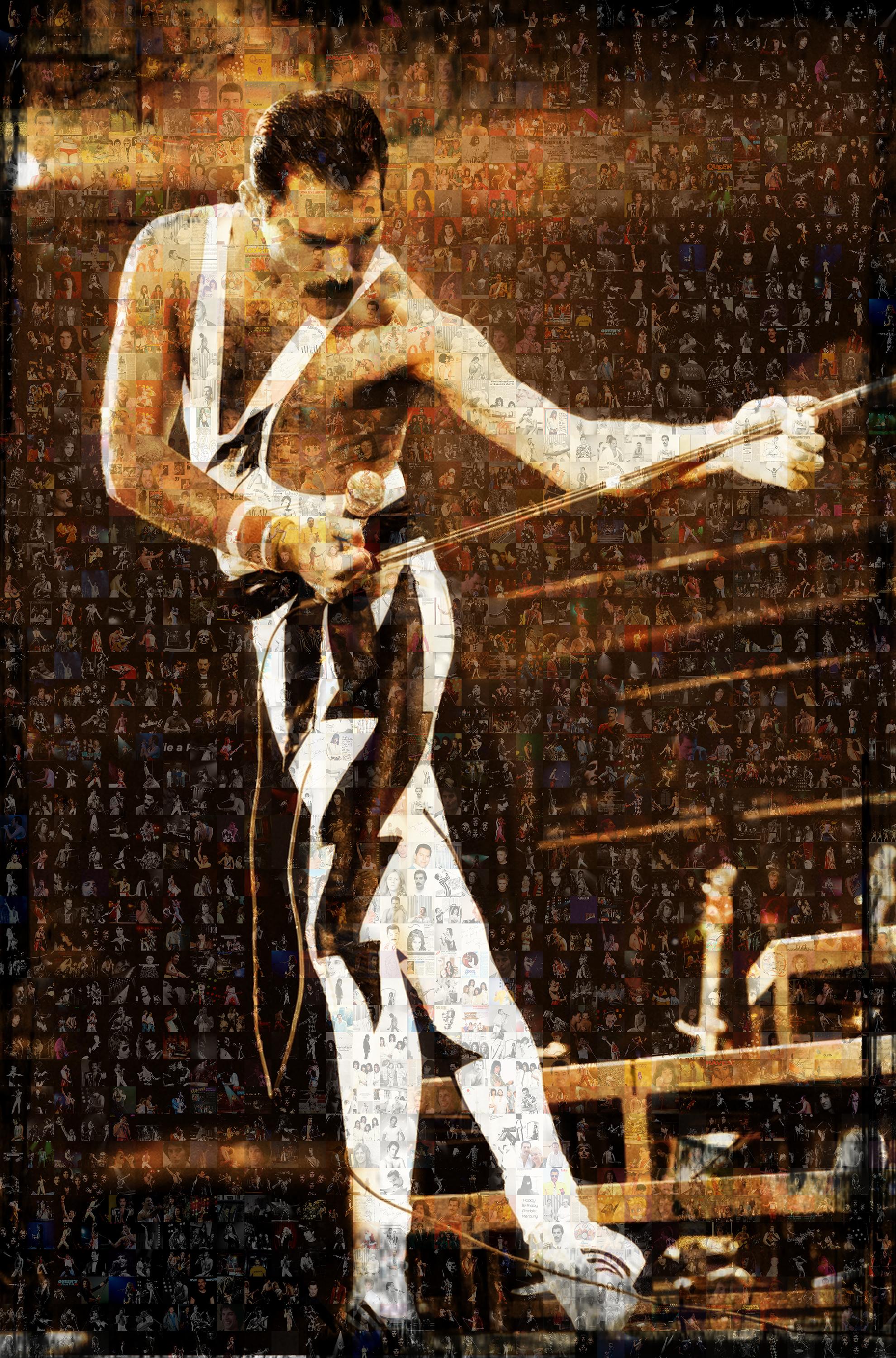 Freddie Mercury, Photomosaic