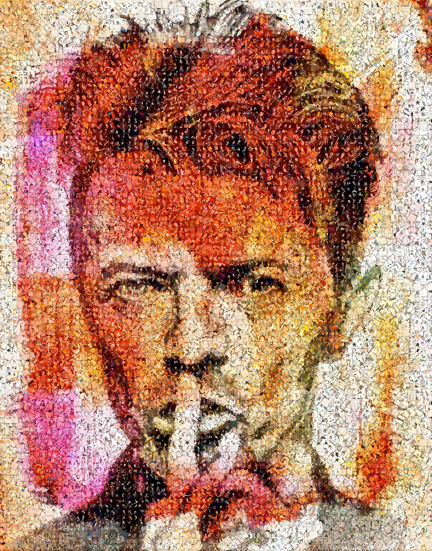 Robin Austin Portrait Print - David Bowie